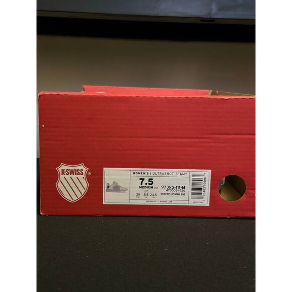 K-Swiss Women’s Ultrashot Team / $95 Retail!! / Size 7.5 / Brand New - Picture 5 of 6